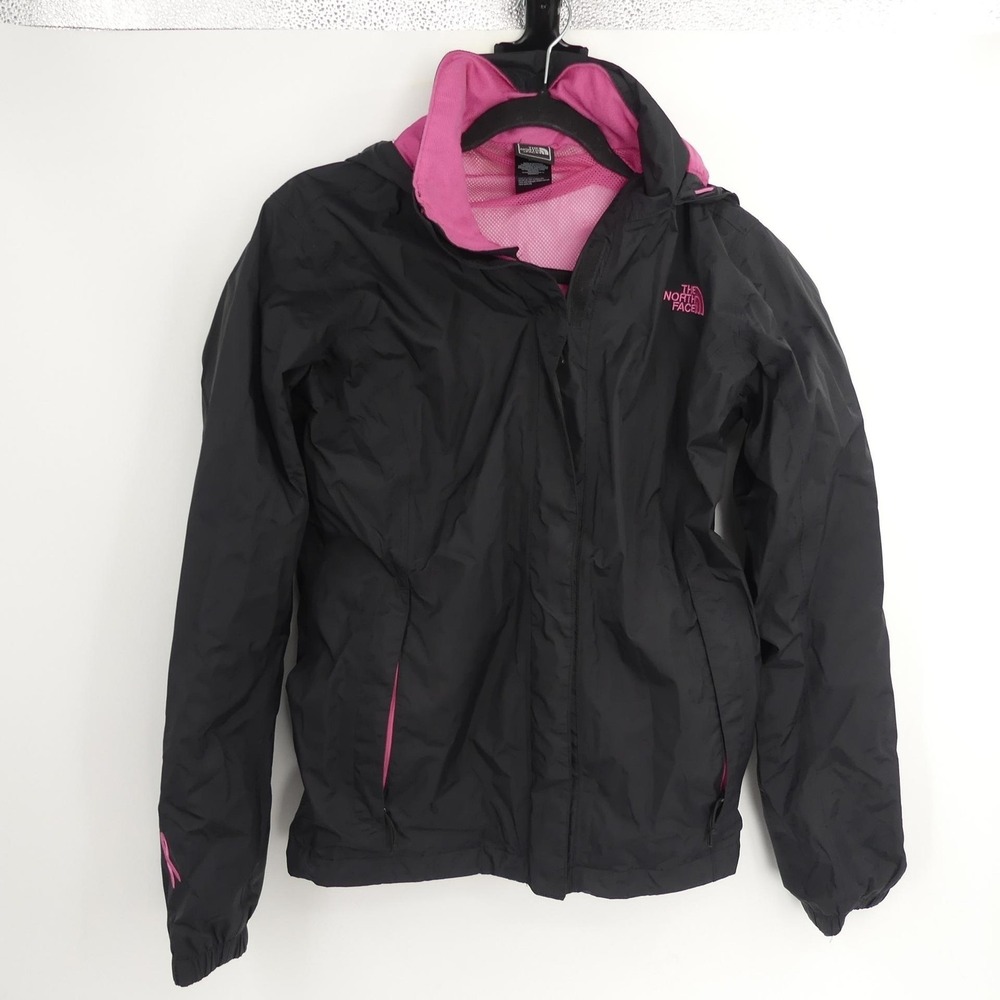 The North‎ Face Hooded Hyvent Lightweight Breast Cancer Awareness Jacket Medium